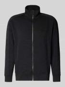 Regular fit trainingsjack met structuurmotief, model 'MIRROR'