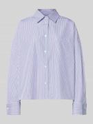 Regular fit overhemdblouse van puur katoen