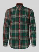 Custom fit vrijetijdsoverhemd met button-downkraag