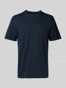 T-shirt met logostitching