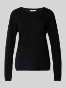 Gebreide pullover van puur kasjmier met ronde hals