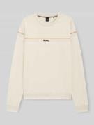 Regular fit sweatshirt van puur katoen, model 'ICONIC'