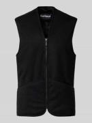 Regular fit gilet van imitatiebont