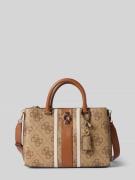 Satchel bag met labeldetail, model 'ERENIA'
