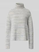 Gebreide pullover met opstaande kraag, model 'VARISA'