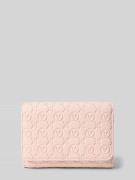 Portemonnee met all-over reliëflogo, model 'Samba'