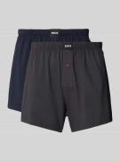 Regular fit boxershort van katoenmix in een set van 2 stuks