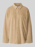 Overhemdblouse met knoopsluiting