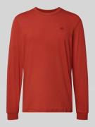 Regular fit shirt met lange mouwen van puur katoen