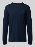 Regular fit shirt met lange mouwen van puur katoen