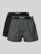 Regular fit boxershort van puur katoen in een set van 2 stuks