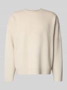 Gebreide pullover met ronde hals, model 'BRADFORT'