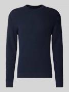 Gebreide pullover met ronde hals, model 'REAGAN'
