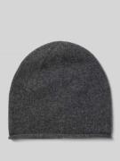Beanie van een mix van wol en kasjmier