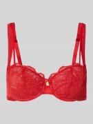 Balconette-beha met speciaal ontworpen cups