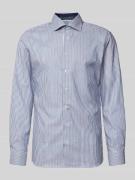 Regular fit zakelijk overhemd met kentkraag