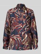 Regular fit overhemdblouse van pure zijde, model 'RIVE'