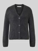 Regular fit gebreid jack met V-hals