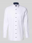 Modern fit zakelijk overhemd met kentkraag, model 'Global Kent'