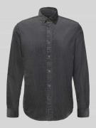 Regular fit vrijetijdsoverhemd van puur katoen