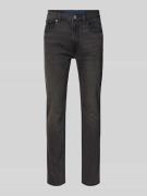 Slim fit jeans van katoenmix, model 'ASH'