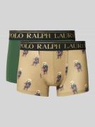 Boxershort met elastische logo in band in een set van 2 stuks