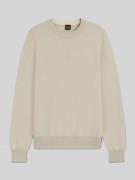 Regular fit gebreide pullover van een mix van katoen en kapok, model '...