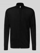 Cardigan van wol met tweewegsritssluiting