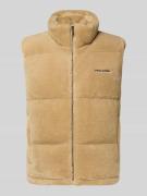 Bodywarmer met opstaande kraag