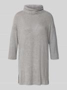 Shirt met lange mouwen en col, model 'Biara'