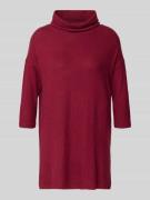 Shirt met lange mouwen en col, model 'Biara'