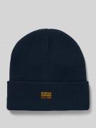 Beanie met labelpatch, model 'Effo'