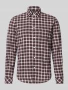 Regular fit vrijetijdsoverhemd met kentkraag, model 'LIAM'