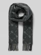 Sjaal met wolgehalte