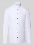 Super slim fit zakelijk overhemd met kentkraag