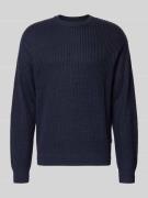 Gebreide pullover met ronde hals, model 'KAITO'