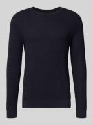 Gebreide pullover met structuurmotief, model 'BARKLEY'