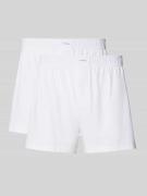 Boxershort met elastische band in een set van 2 stuks