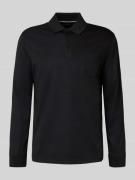 Poloshirt met labelstitching