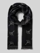 Sjaal van modalmix met wol, model 'FERIS'