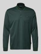 Poloshirt met labelstitching