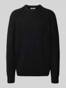 Relaxed fit gebreide pullover van katoenmix, model 'DALE LIFE'