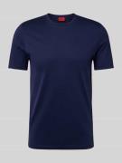 Slim fit T-shirt van puur katoen, model 'DIMERSTEE'