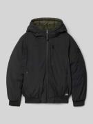 Jack met capuchon en labelpatches, model 'JETHRO'