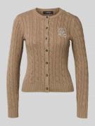 Gebreid jack met kabelpatroon, model 'RALHAN'