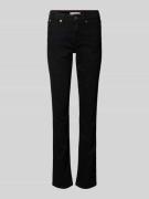 Slim fit jeans van katoenmix