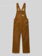 Tuinbroek met labeldetail