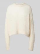 Gebreide pullover met ribboorden, model 'BYMI'