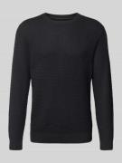 Gebreide pullover met structuurmotief, model 'BARKLEY'