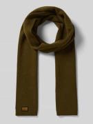 Sjaal met labeldetail